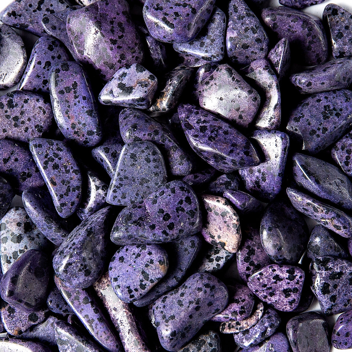 Purple deals black stone